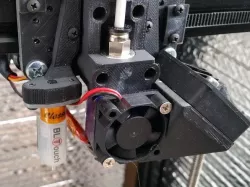 E-Bot Advanced Carriage BL-Touch Mount