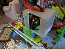 Enclosure and mount for reprap PICA printer controller board for Wilson II