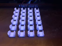 Ethernet clip for 17 gauge wire nails