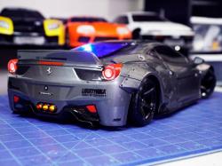 Ferrari 458 liberty walk sakura d4 shop rwd