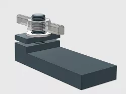 ferret litter box bracket(to stop them from moving it)