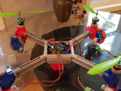 Flying Mongster - Land Air Sea Quadcopter