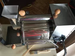 Funnel for coffee roaster Quest M3