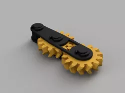 Geared Keychain - Fidget toy