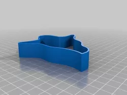 Ghost cookie cutter - simple