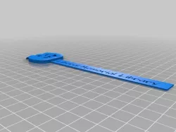 Glowing Pumpkin Bookmark