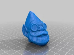 Gnome Bobblehead split into three things
