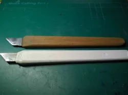 Hacksaw blade knife/tool handle - Customizable