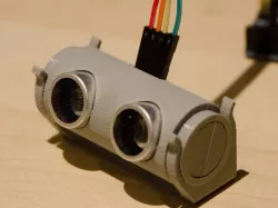 HC-SR04 Casing + Angle Adjustable Cradle