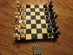 Hinged Chess Board Box