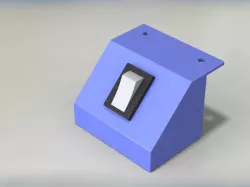 Housing for power switch