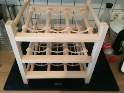 Ikea Hutten bottle shelve upgrade
