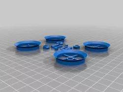 inductrix/tiny whoop Hashtag frame