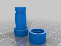 Interlocking Peg and Cap