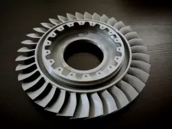 Jet Engine Compressor Blisk
