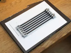 Kossel Mini magnetic rod jig