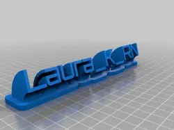 Laura K RN Nameplate