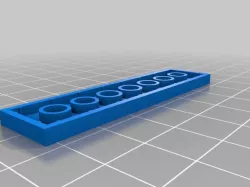 Lego-Compatible 2x8 Tile