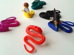Lego Minifig Compatible Snake Tail