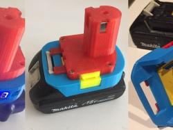 STL file BATTERY ADAPTER BOSCH PRO 18V ON MAKITA LXT 🔋・3D printable design  to download・Cults