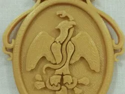 Medalla para el traje típico de San Melchor Betaza