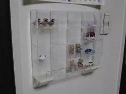 MUJI Acrylic Collection Case Wall mount Holder