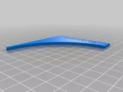 My Customized Beard comb and line tool