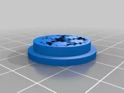 My Customized Parametric Gear Bearing with lip