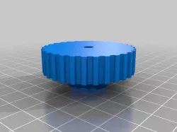 My Customized Parametric pulley - lots of tooth profiles