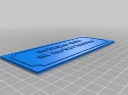 My Customized Simple Name Sign