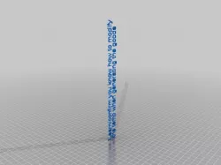 My Customized Temp Calibration Tower