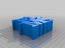 My Customizedemms WORD Sculpture