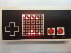 Nantendo LED matrix console game