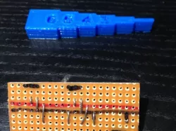 Perfboard wire bending tool