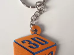 Porte-clés 3D-MO - 3D-MO keychain