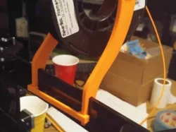 Prusa i3 Acrylic frame spool mount