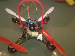 QX90 tilted camera and antenna guard