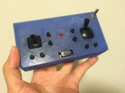 Retro Mini DSM2 Radio Controller