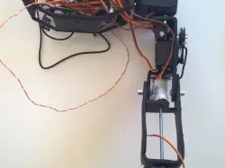Robot arm and head