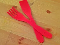 Salad Spoon and Fork