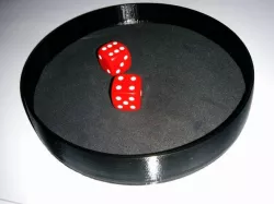 Simple dice tray