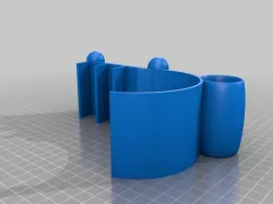 simple remote control & device holder