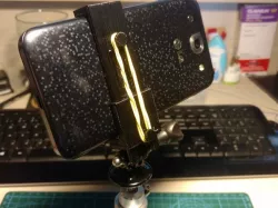 Smartphone Adjustable Size Holder - With GoPro Mount
