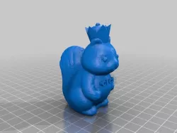 squirrel queen with CICI
