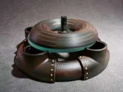 Steampunk Top and Spin Station