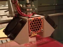 Twin fan duct 40mm for E3D v6