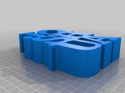 varible word scuplture/joshua