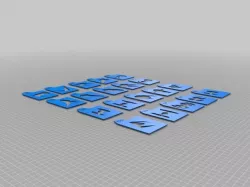 Wave 13 X-wing Imperial Card Dividers