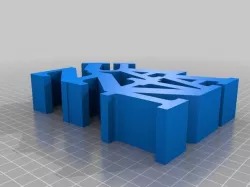 WORD Sculpture zuzana