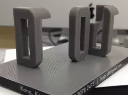3D printed business card